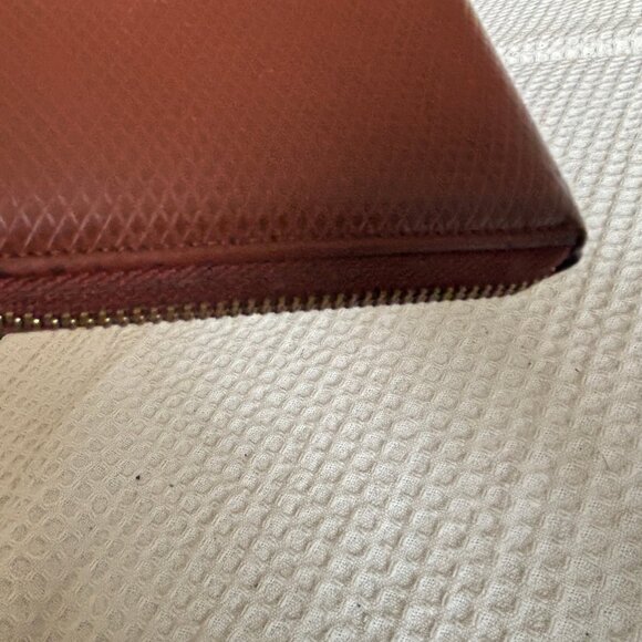 Comme Des Garcons Brown Leather Zippered Wallet - Picture 8 of 9